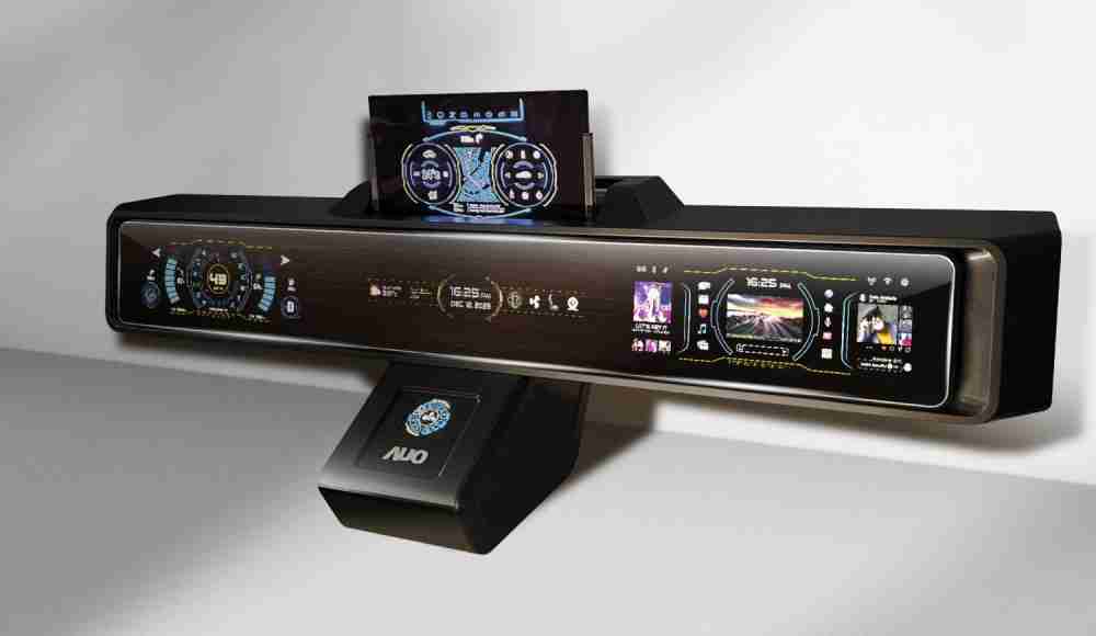 优游UB8Micro LED沉浸式车舱显示方案结合 可卷式、、可伸缩的Micro LED应用并可呈现不同的质感纹路，，，展现人性化设计